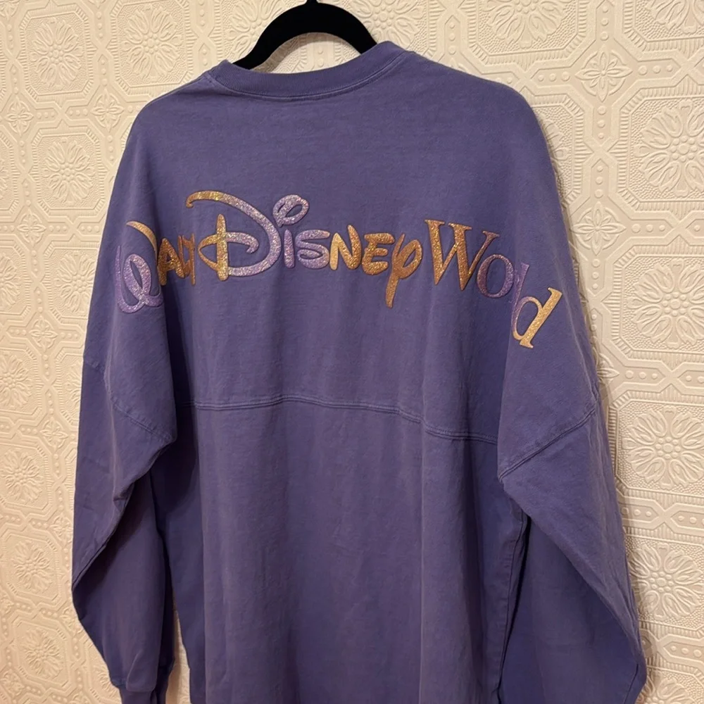 Walt Disney World 50th Spirit Jersey Glitter Lilac Spirit Jersey Size L